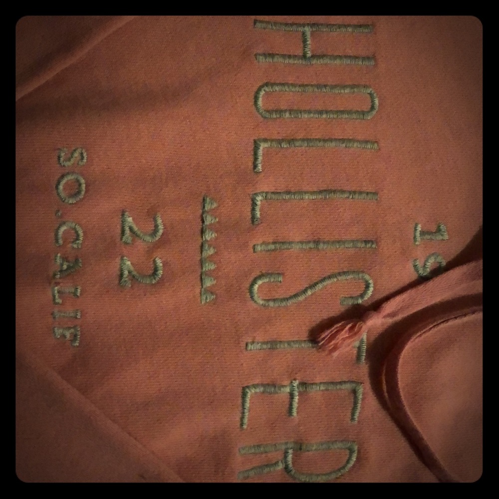 BRAND NEW Hollister pink hoodie